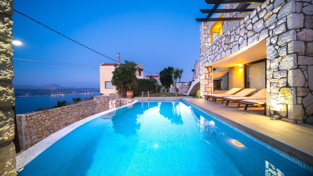 Villa Majestic Crete Heated Pool And Sauna Megala Chorafia Exteriér fotografie