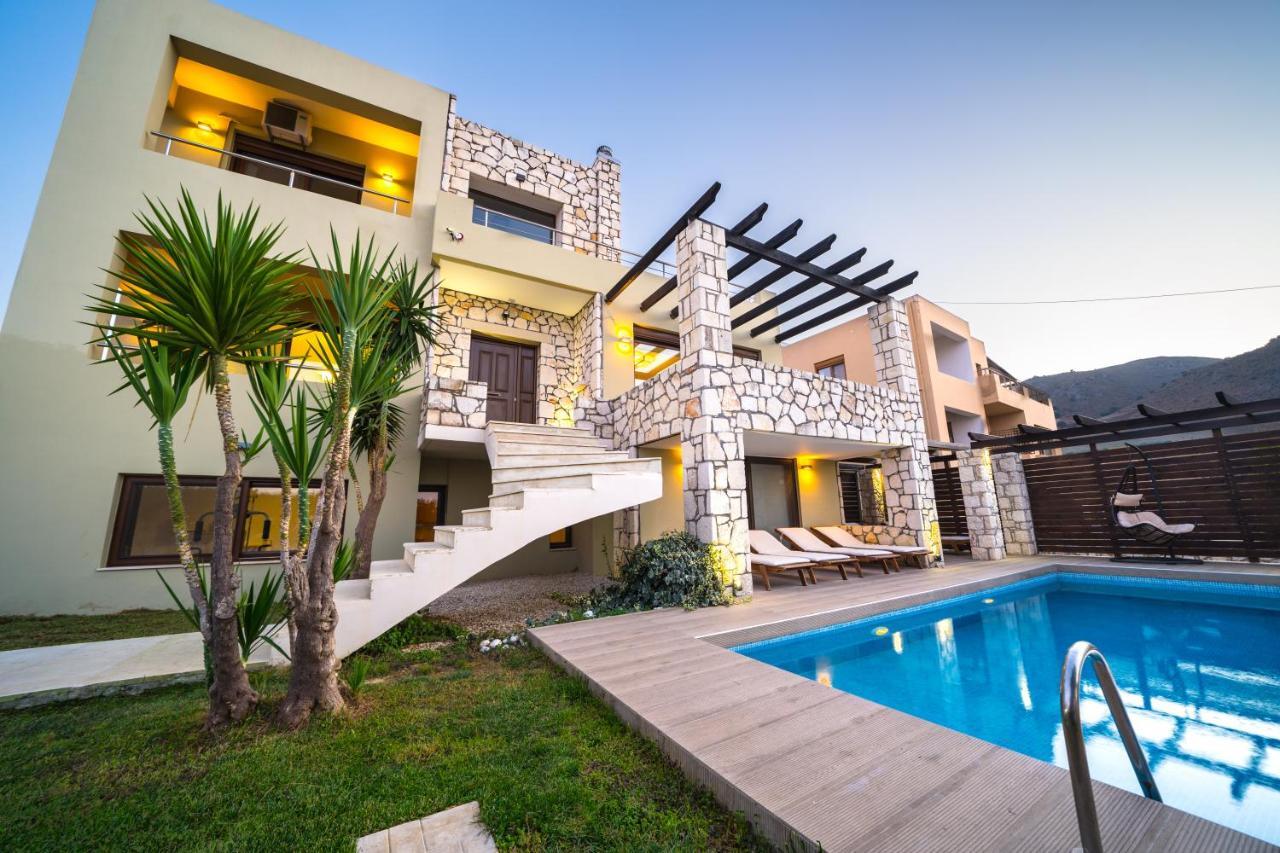 Villa Majestic Crete Heated Pool And Sauna Megala Chorafia Exteriér fotografie