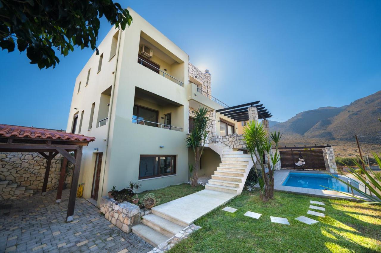 Villa Majestic Crete Heated Pool And Sauna Megala Chorafia Exteriér fotografie