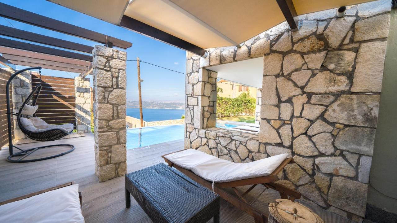 Villa Majestic Crete Heated Pool And Sauna Megala Chorafia Exteriér fotografie