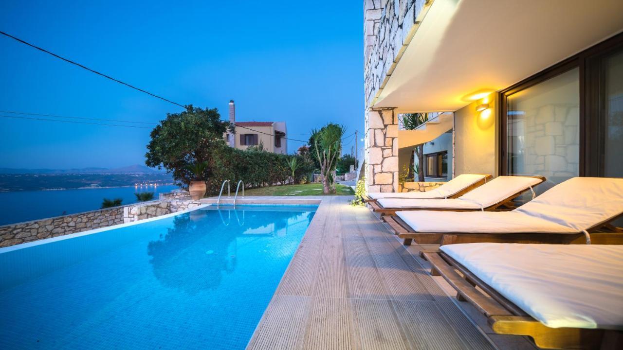 Villa Majestic Crete Heated Pool And Sauna Megala Chorafia Exteriér fotografie