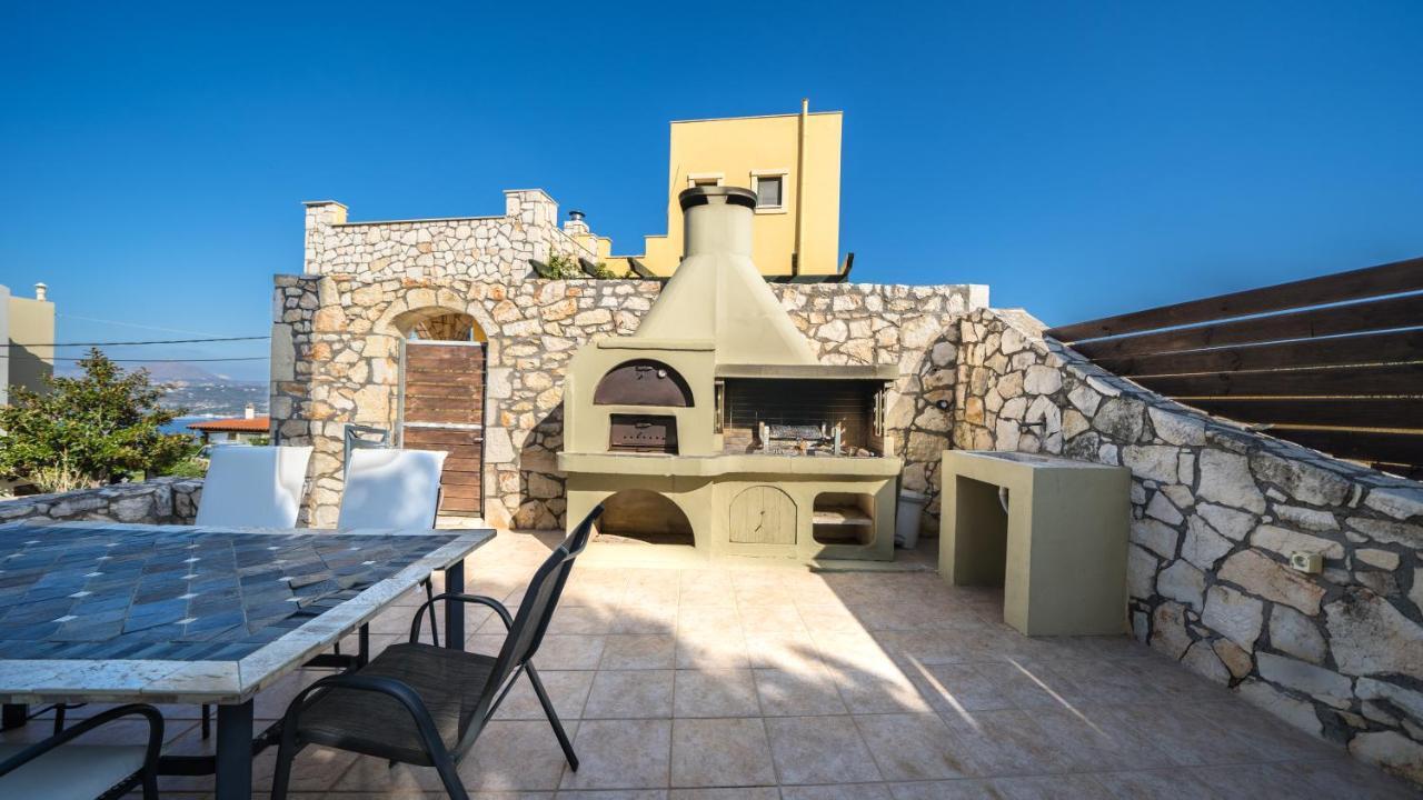 Villa Majestic Crete Heated Pool And Sauna Megala Chorafia Exteriér fotografie