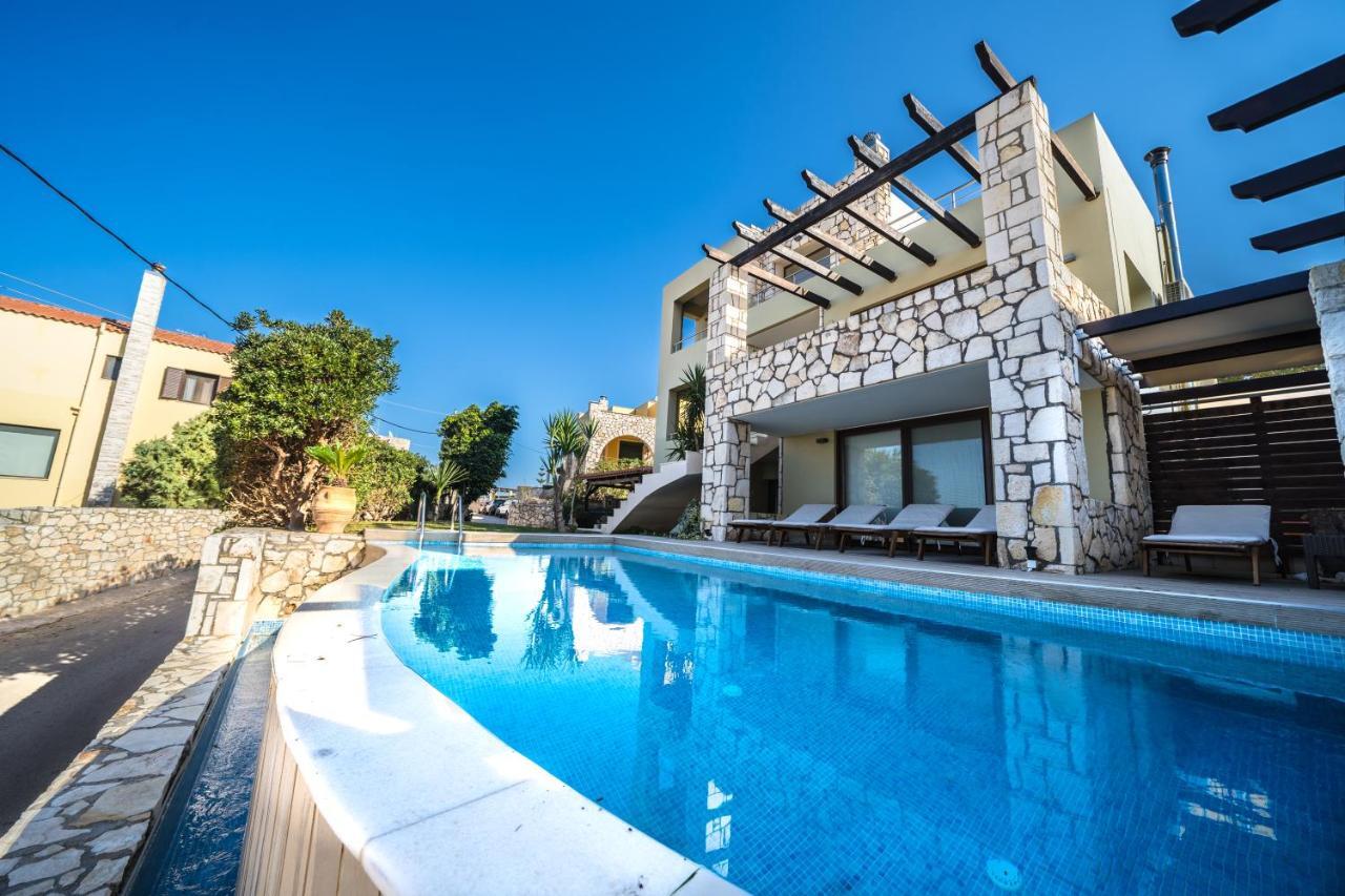 Villa Majestic Crete Heated Pool And Sauna Megala Chorafia Exteriér fotografie