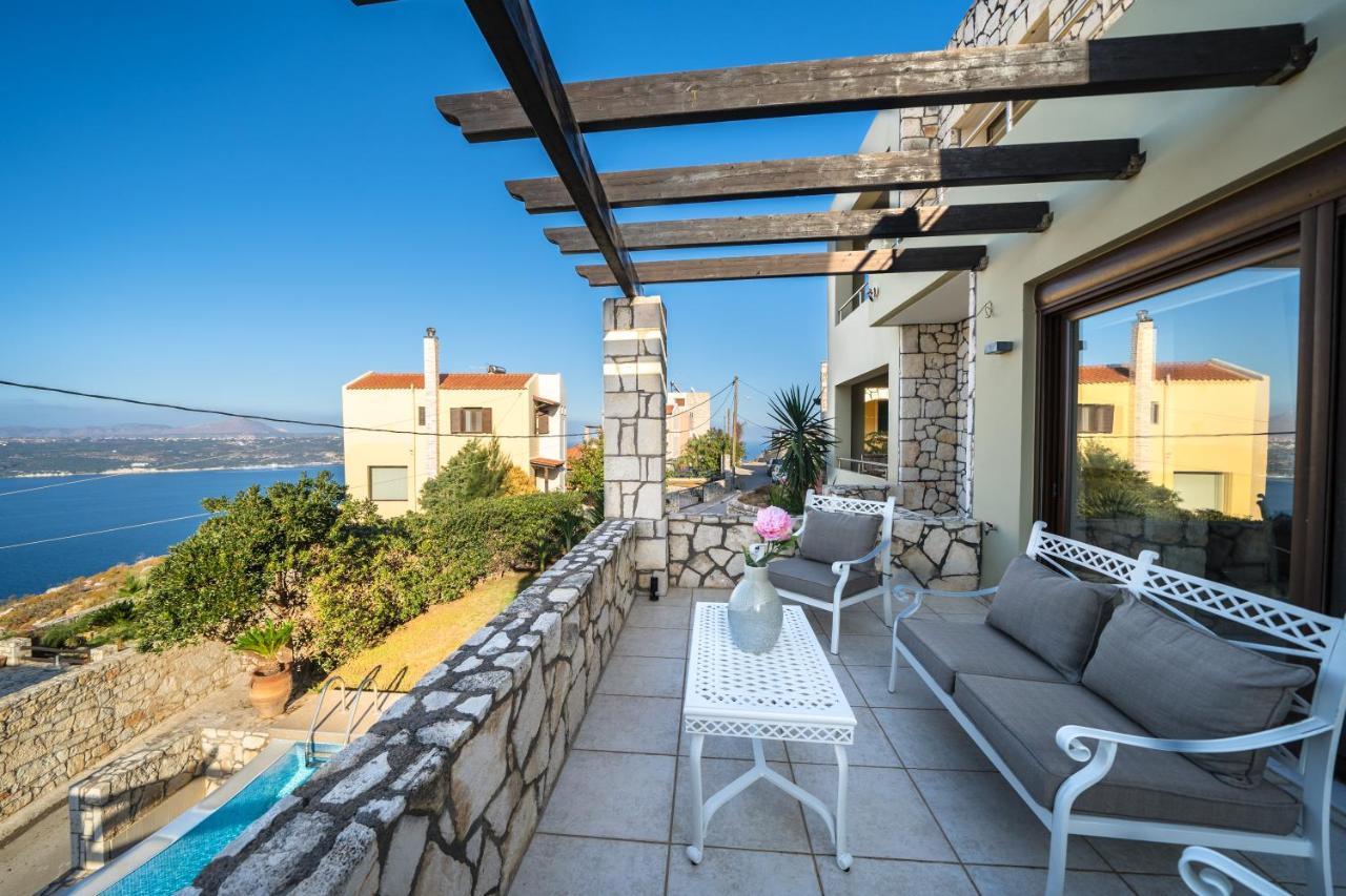 Villa Majestic Crete Heated Pool And Sauna Megala Chorafia Exteriér fotografie
