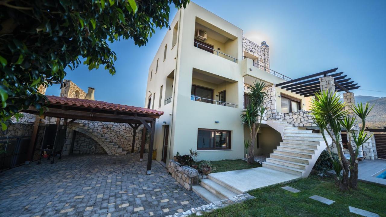 Villa Majestic Crete Heated Pool And Sauna Megala Chorafia Exteriér fotografie